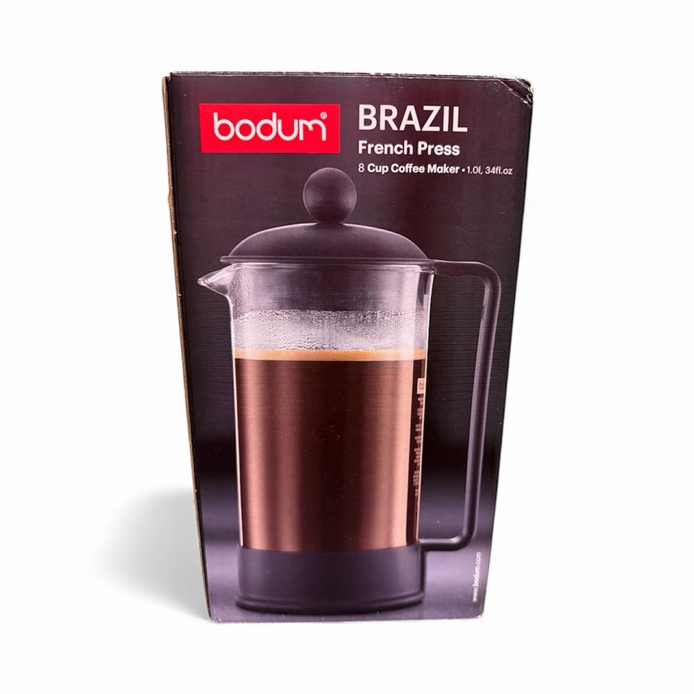 Bodum Brazil French Press in Black 34oz